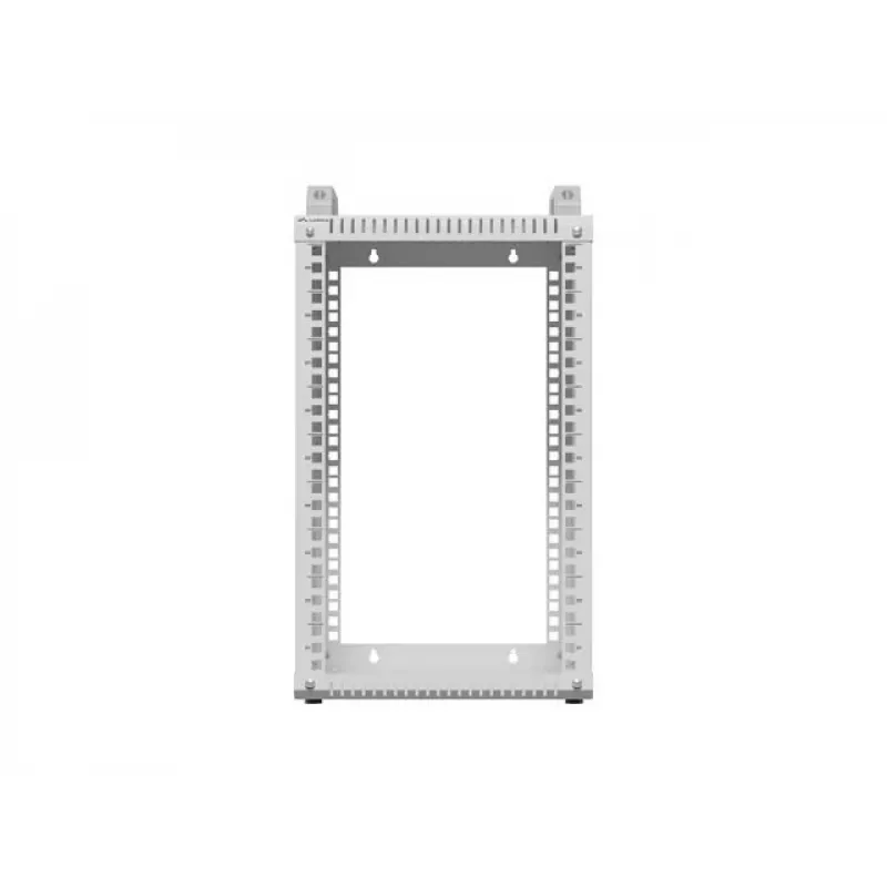 Rack aberto LANBERG OR10-2309-S 10 polegadas 9U 280x300 cinzento para montagem na parede/mesa em aço