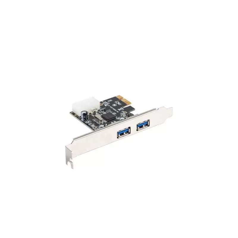 Lanberg PCE-US3-002 placa PCI Express USB 3.2 Gen 1 interna com 2 portas externas e 1 header interno