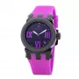 LANCASTER OLA0643BKVL relógio de senhora analógico de quartzo 38mm bracelete de pele preta
