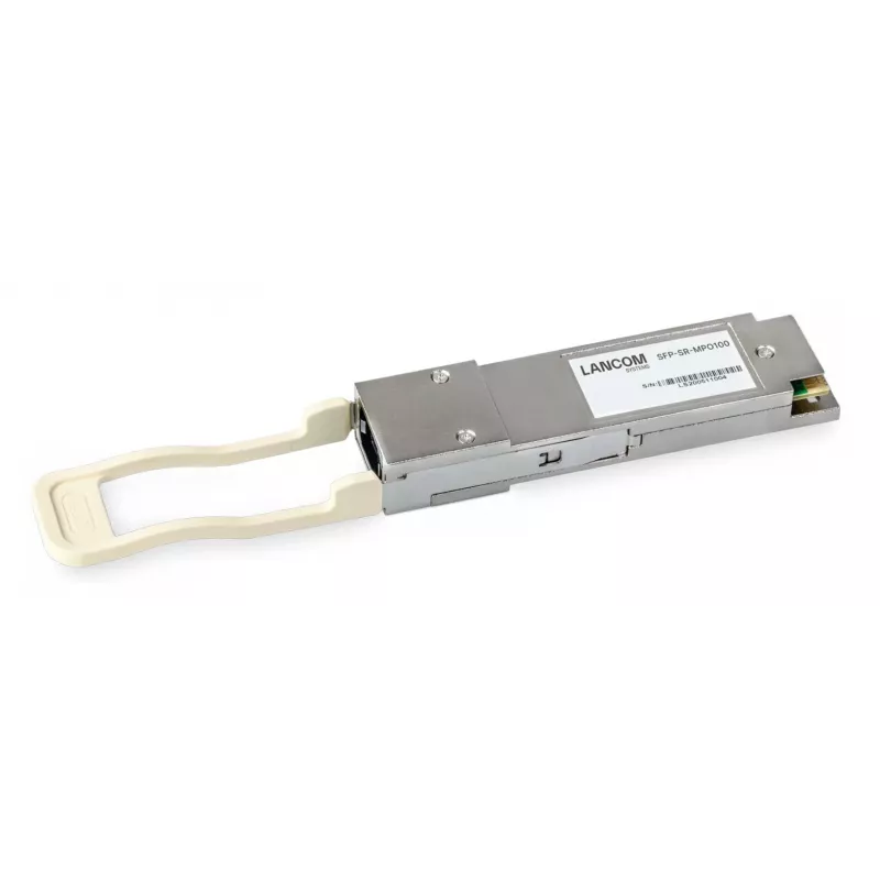 Módulo transceptor LANCOM QSFP28 100GbE 100GBase-SR4, MPO-12 multimodo, 850nm, 100m, pack de 10 unid.