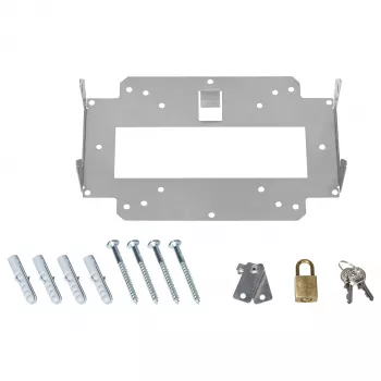 LANCOM suporte de parede + fechadura (LN, Bulk 10) com cadeados