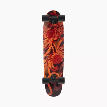 Skateboard completo cruiser Landyachtz Dodger Flower 28 polegadas