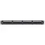 LANVIEW LPP110 Painel de ligação 1U 24 portas Cat5e RJ-45 não blindado (Krone IDC)