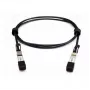 LANVIEW MO-SP10TW1 Cabo de Cobre Direct Attach SFP+ para SFP+, 10GbE, 1m Twinax Passivo, Preto (compatível com Allied Telesis SP10TW1)