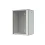 LANVIEW RWF16U45WH Armário de parede 16U 19 polegadas Flat Pack de montagem rápida, Branco