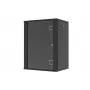 LANVIEW RWF16U45BL armário de parede 16U de 19 polegadas de montagem rápida em flat pack, preto