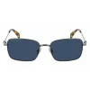 Óculos de sol unissexo LANVIN LNV104S-050 - armação em acetato preta, lentes CR-39 cinzentas, 56/18/140 mm