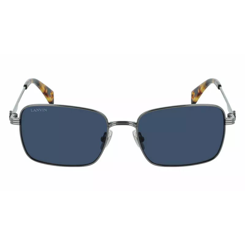 Óculos de sol unissexo LANVIN LNV104S-050 - armação em acetato preta, lentes CR-39 cinzentas, 56/18/140 mm
