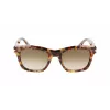 Óculos de sol quadrados de homem LANVIN LNV620S-213 em acetato Havana marrom degradê 52 mm