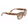 Óculos de sol quadrados de homem LANVIN LNV620S-213 em acetato Havana marrom degradê 52 mm