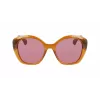 Óculos de sol LANVIN senhora LNV628S-208 Cat-Eye Havana acetato castanho lentes degradê 54mm