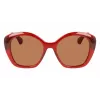 Óculos de sol quadrados de mulher LANVIN LNV628S-601 - preto/cinzento - 54/19/140 mm