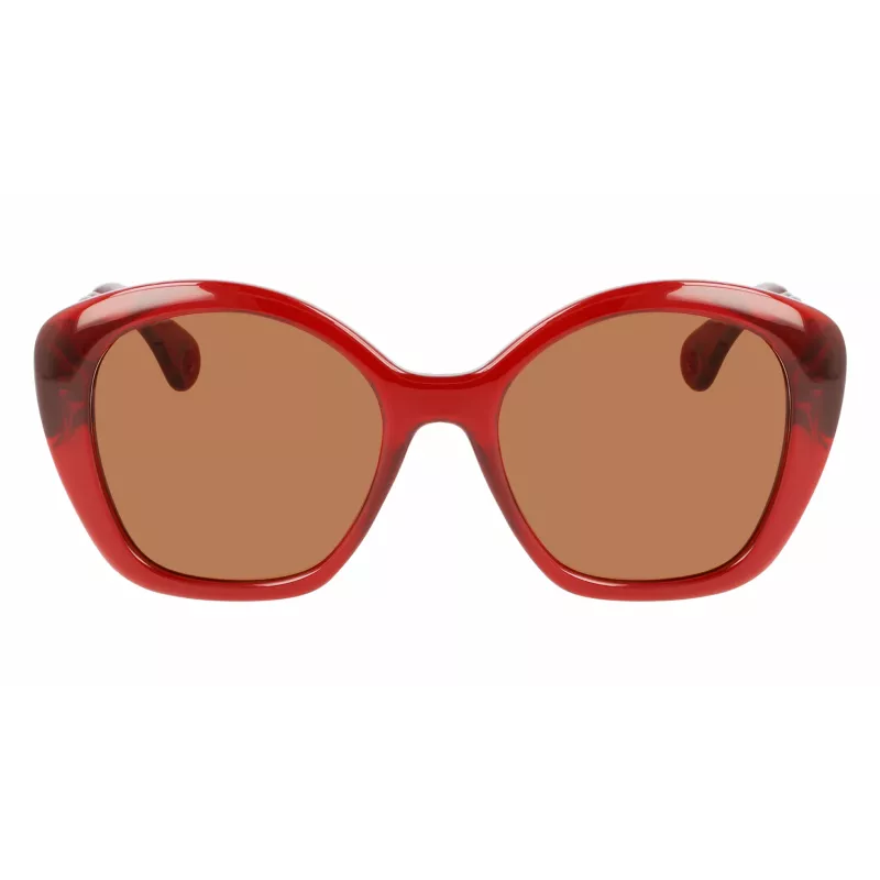 Óculos de sol quadrados de mulher LANVIN LNV628S-601 - preto/cinzento - 54/19/140 mm