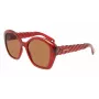 Óculos de sol quadrados de mulher LANVIN LNV628S-601 - preto/cinzento - 54/19/140 mm