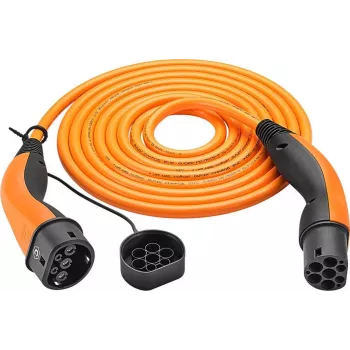 Cabo de carregamento LAPP MOBILITY HELIX® Type 2, até 7,4 kW, 5 m, laranja (61797)