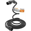 Cabo de carregamento EV LAPP MOBILITY HELIX® Type 2, 22 kW, 5 m, preto 61795