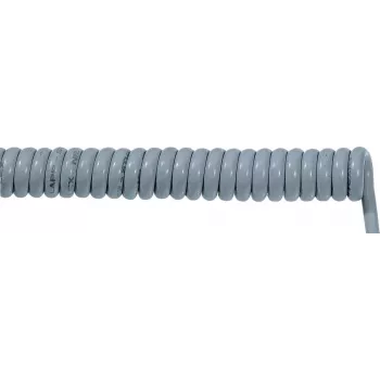 LAPP ÖLFLEX® SPIRAL 400 P Cabo espiral, 12 x 1 mm², cinzento, recolhido 500 mm / estendido 1500 mm 70002670