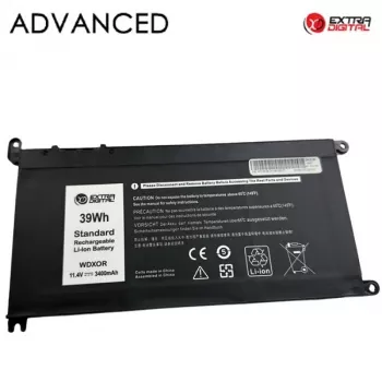 Bateria de portátil DELL WDX0R, 3400mAh, Extra Digital Advanced