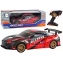 Grande carro desportivo telecomandado 1:10 vermelho Lean Toys