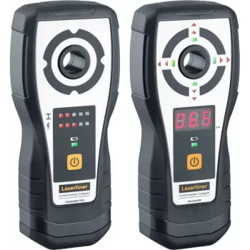 Laserliner 075.400A aparelho profissional de guia de perfuração para determinação precisa de pontos de entrada e saída em paredes e tetos