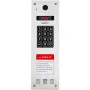 Laskomex CP-2533NR-040 posto de chamada áudio vertical estreito, aço inoxidável, com leitor RFID