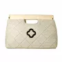 Laura Ashley mala de ombro de mulher Valetta creme (30x20x9 cm)