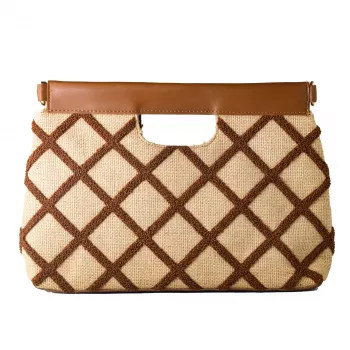 Laura Ashley mulher Valetta saco de mão acolchoado 30x20x9 cm