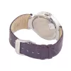 Relógio de quartzo analógico de homem Laura Biagiotti LB0033M-04 40mm Mostrador preto Bracelete de pele genuína