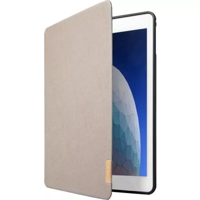 LAUT Prestige Capa tipo folio para iPad 10.2 (7.ª/8.ª/9.ª geração) Taupe