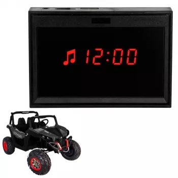 Painel musical LCD para carro a bateria XMX603