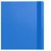 Dossier A4 azul LEAN com elástico, lombada 4,5 cm, cartão revestido, capacidade 450 folhas