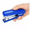 LEAN Agrafador de Escritório Azul de Plástico, até 20 folhas, agrafos 24/6