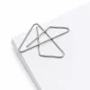 Clipes metálicos em forma de borboleta LEAN para documentos, escritório, 24 mm, 100 unidades
