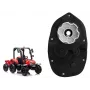 LEAN CARS Motor 24V 12000 RPM com engrenagem redutora para veículo infantil BLT-206