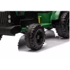 Trator a bateria 24V LEAN CARS com atrelado verde-escuro - CH9959B