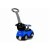 LEAN CARS 614W carro de passeio infantil com barra de empurrar e barra de direção para pais - azul