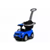 LEAN CARS 614W carro de passeio infantil com barra de empurrar e barra de direção para pais - azul