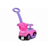 LEAN CARS 614W Carrinho de empurrar para crianças com barra para pais - rosa