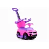 LEAN CARS 614W Carrinho de empurrar para crianças com barra para pais - rosa