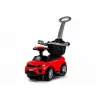 LEAN CARS 614W carro de passeio infantil com barra de empurrar - vermelho
