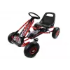 LEAN CARS A-15 GO KART vermelho