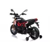 LEAN CARS Aprilia A007 Mota Elétrica para Crianças Preto e Vermelho