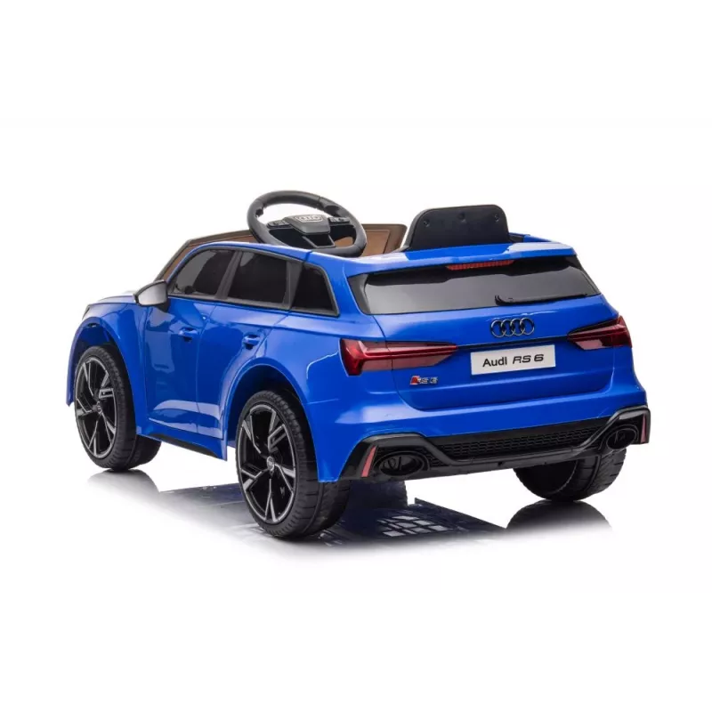 LEAN CARS Audi RS6 BRD-2118 veículo a pilhas azul