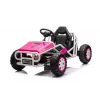 LEAN CARS Carro a bateria Buggy A8812 rosa 24V