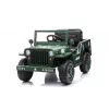 LEAN CARS Carro a bateria JH-103 Army Green 4x4