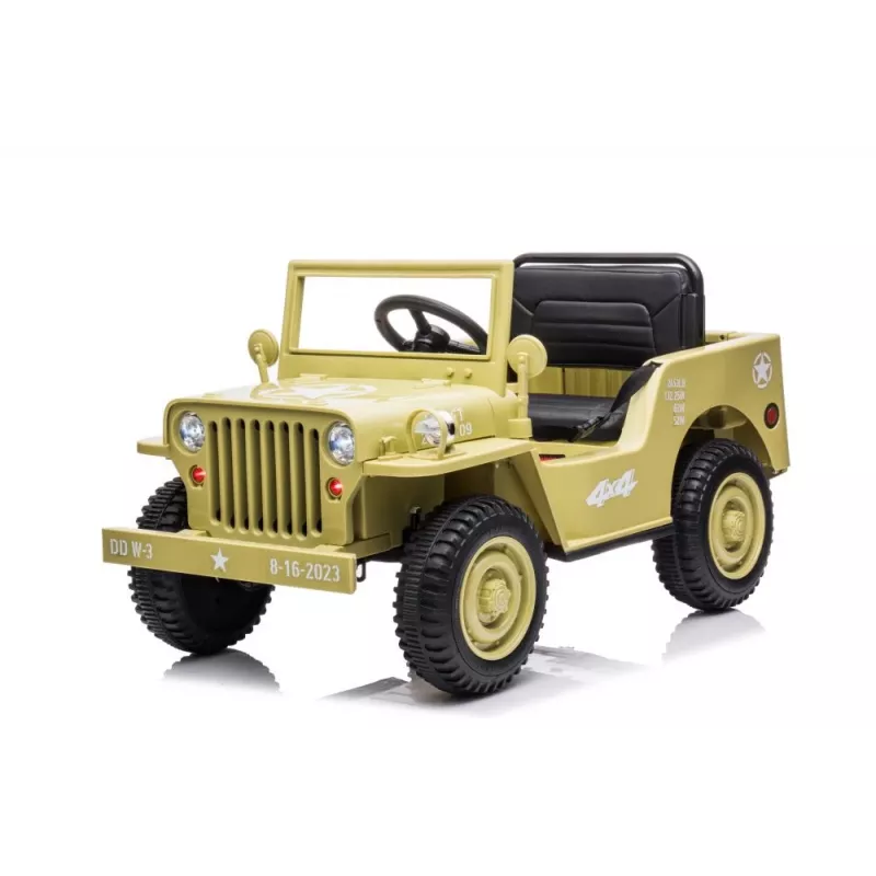 LEAN CARS Carro a bateria JH-103 caqui 4x4