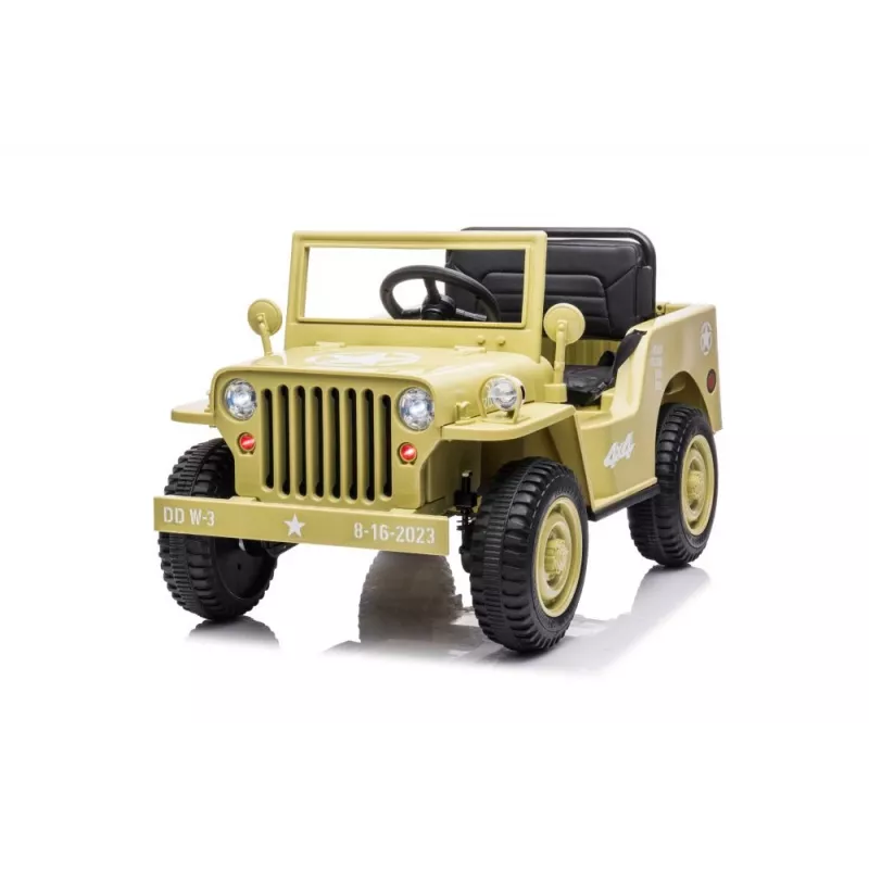 LEAN CARS Carro a bateria JH-103 caqui 4x4