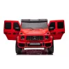 LEAN CARS Carro a bateria Mercedes G63 XXL vermelho 4x4