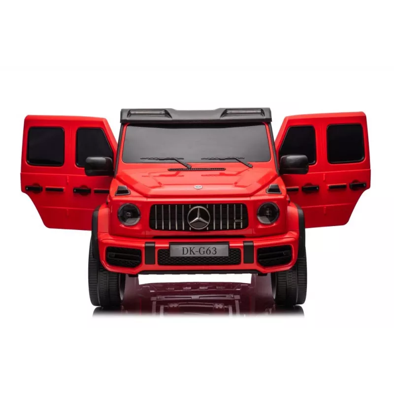 LEAN CARS Carro a bateria Mercedes G63 XXL vermelho 4x4