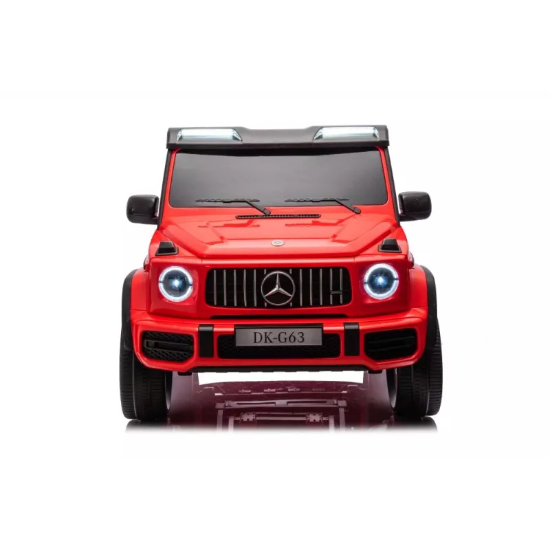 LEAN CARS Carro a bateria Mercedes G63 XXL vermelho 4x4